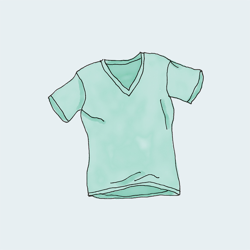 V-Neck T-Shirt colors - Image 2