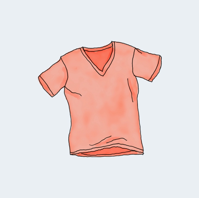 V-Neck T-Shirt colors